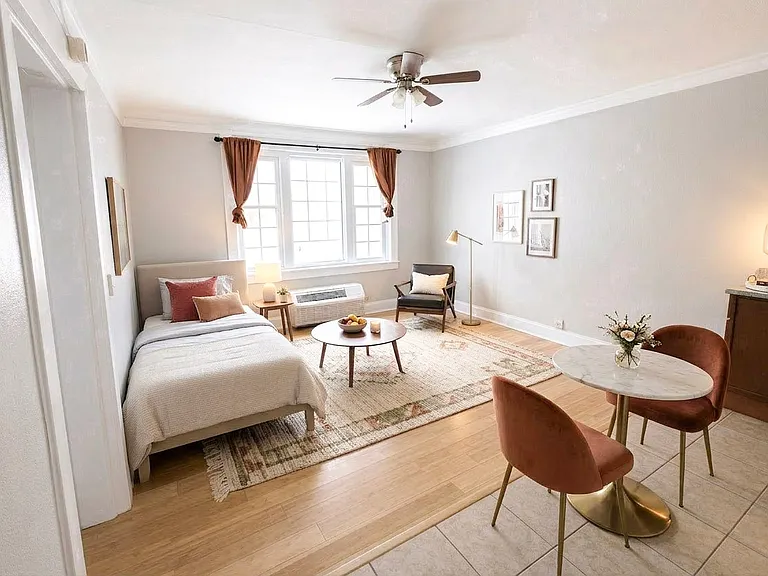 Hardwood Studio - Staged
