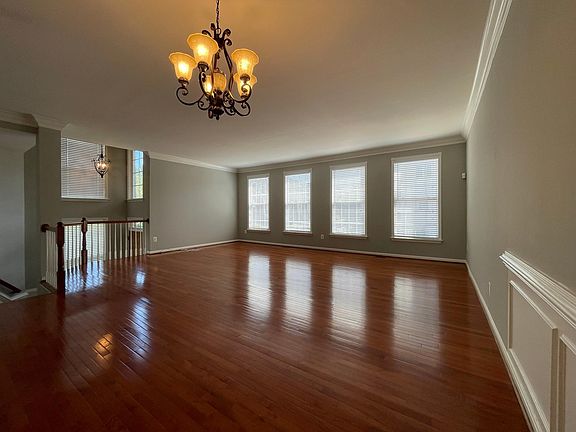 Looking towards living and entry, from the dining room.