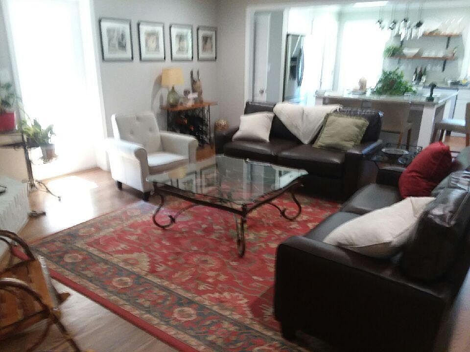 Family room opens to deck