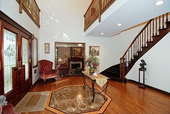 Large open foyer.