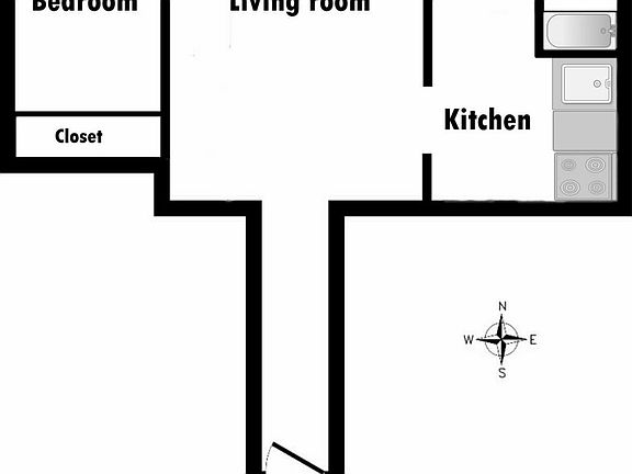 2nd image of 240 W 15th St #36