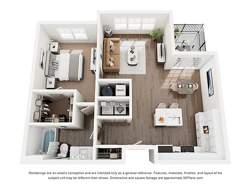 Floor plan The Avery