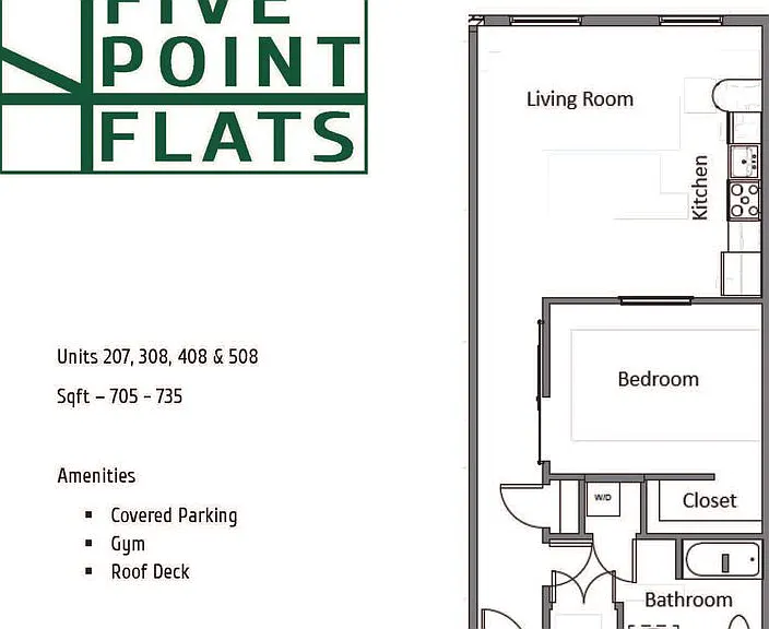 Five Point Flats — Photo 2