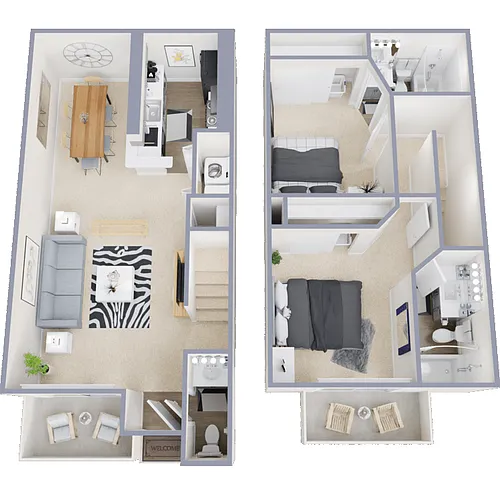 Floor plan Plan C