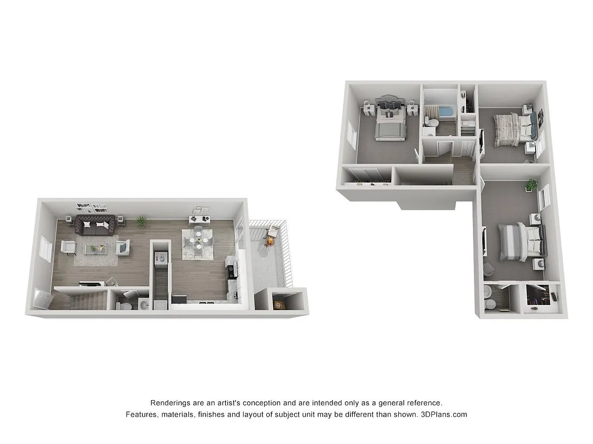 Floor plan Three Bedroom