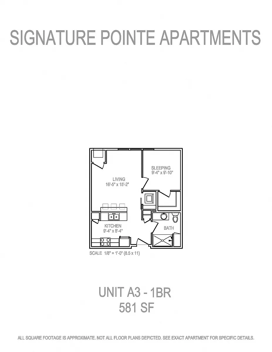 Floor plan Style A3 (Surface Parking)