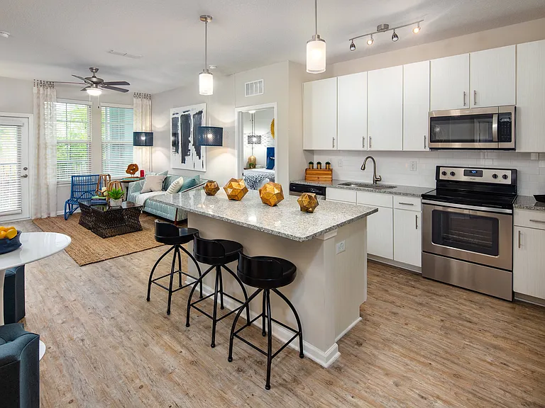 Soltair Cypress Creek Model Apartment Kitchen
