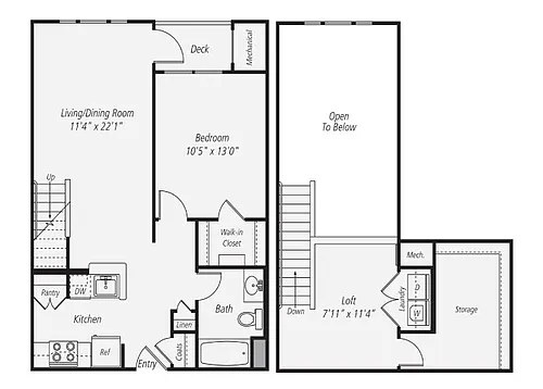 Floor plan Basswood