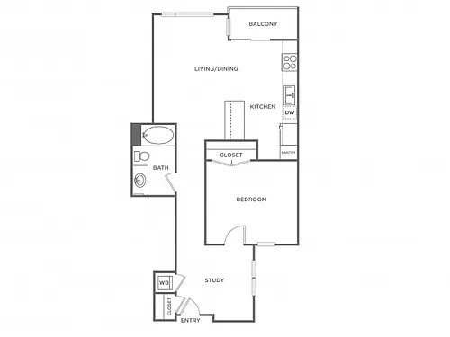 Floor plan A - Classic