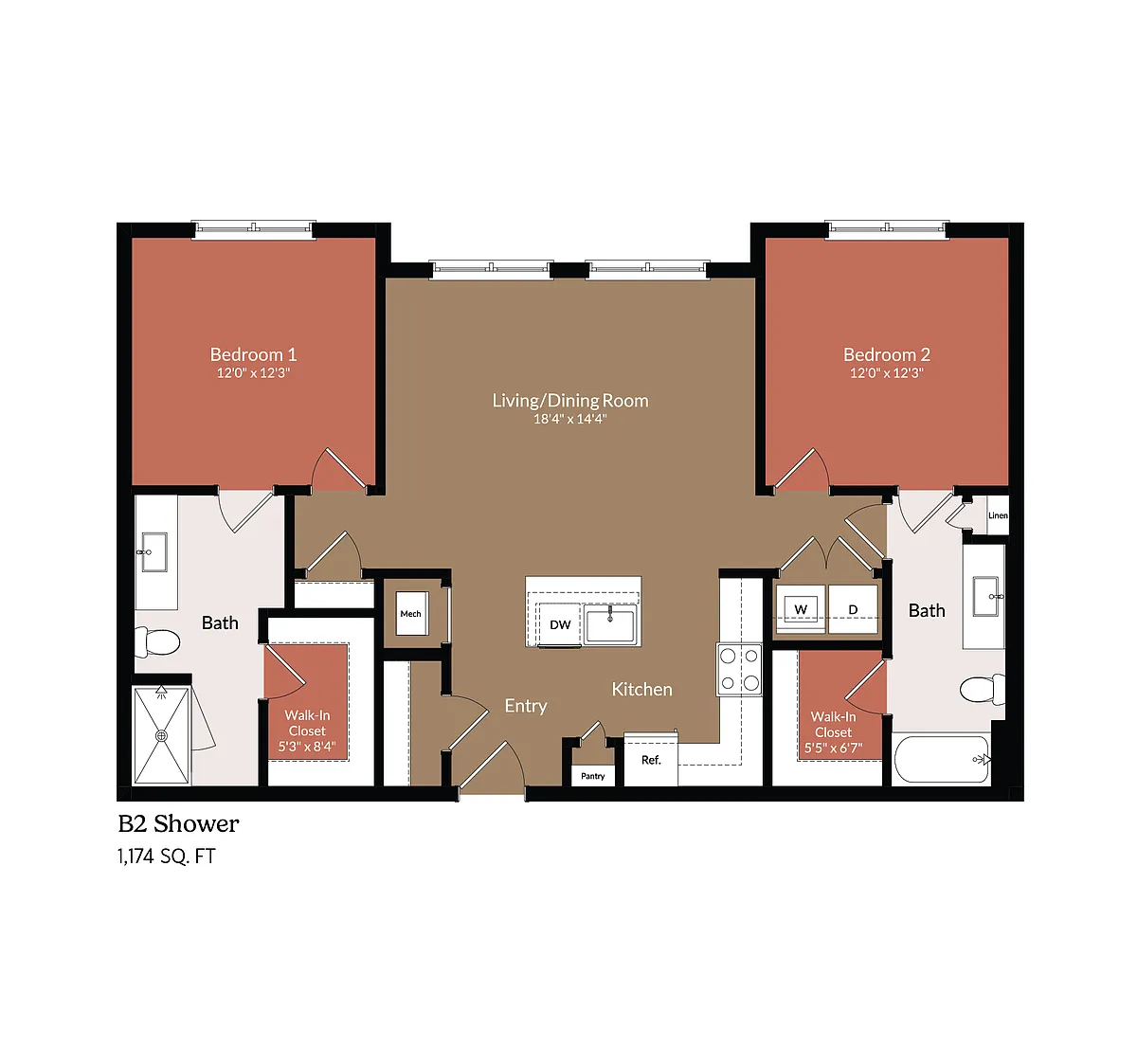 Floor plan B2