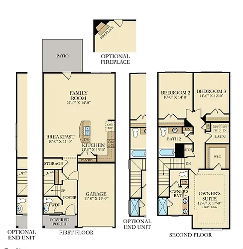 Floor plan Carlton