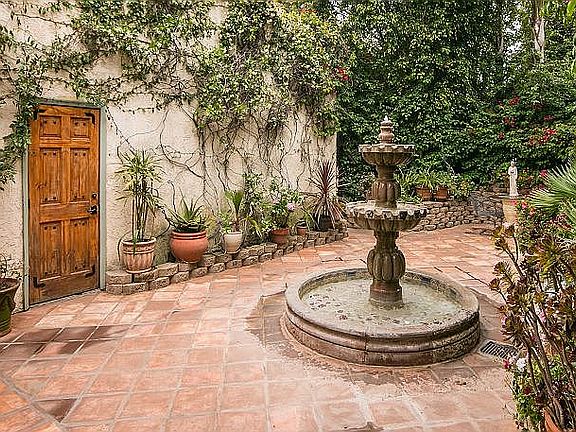 Fountain in Front Courtyard