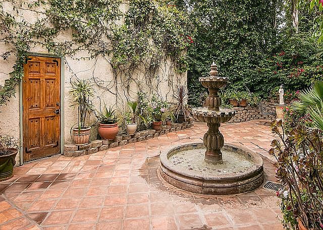 Fountain in Front Courtyard