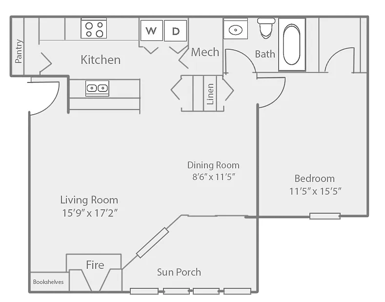Floor plan The Holly