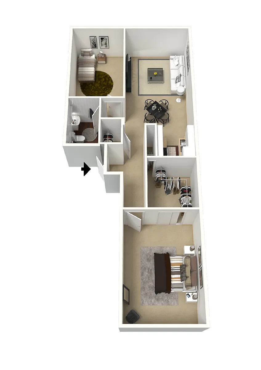 Floor plan B2