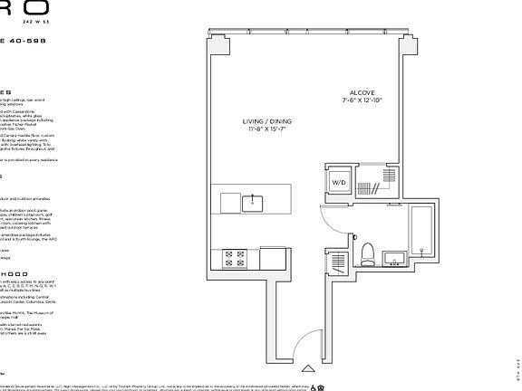 2nd image of 242 W 53rd St APT 52B