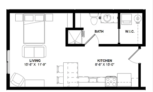 Floor plan Driftwood