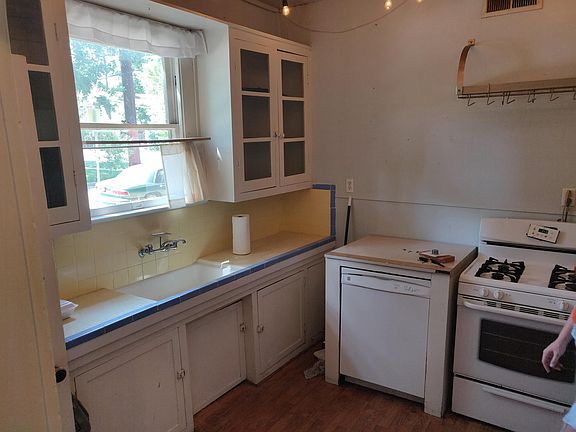 Kitchen view. Window faces East.