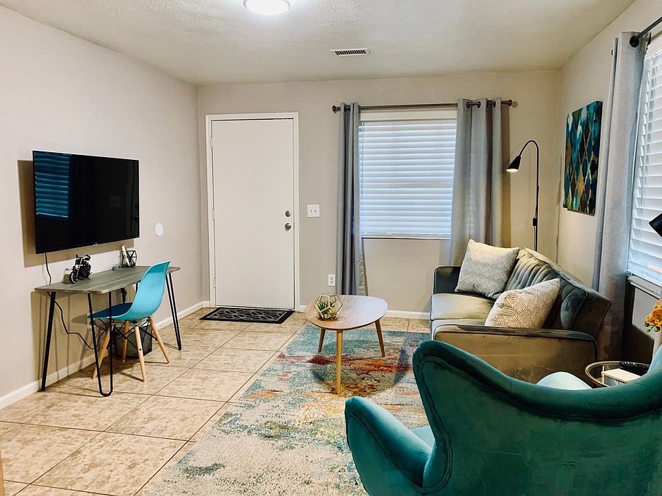 Living room facing front door.