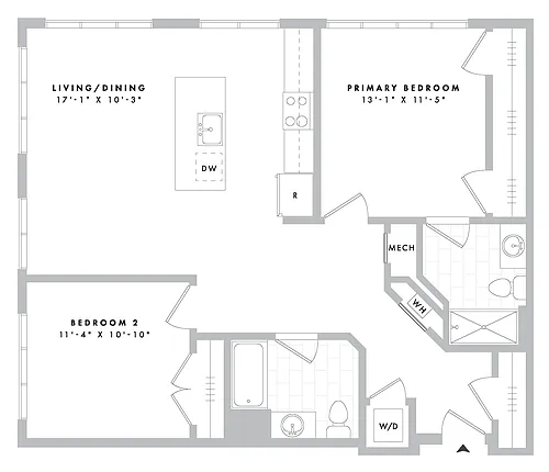Floor plan B07