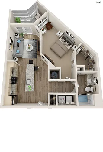 Floor plan Olympic