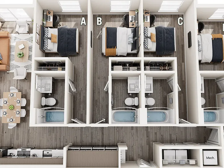 CL1 floor plan Kinship