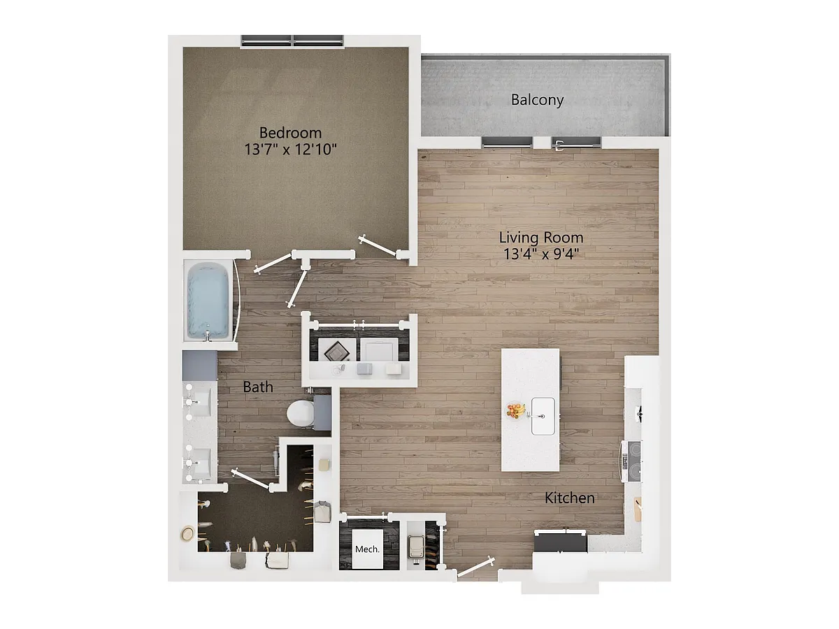 Floor plan A14