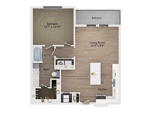 Floor plan A14