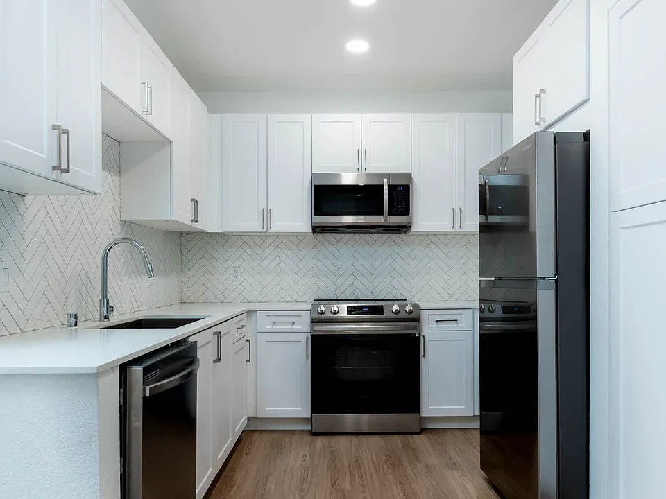 Kitchen with Stainless Steel Appliances