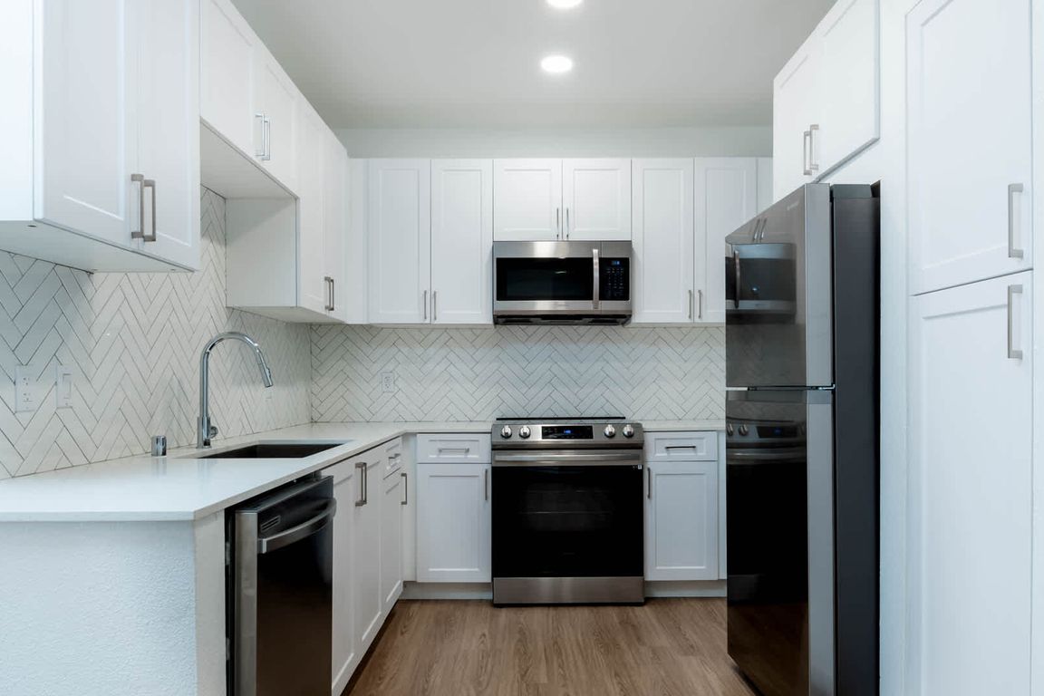 Kitchen with Stainless Steel Appliances