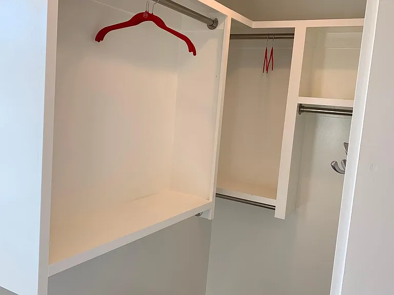 WALK IN MASTER CLOSET