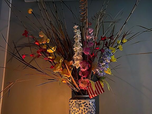 Entrance by the door