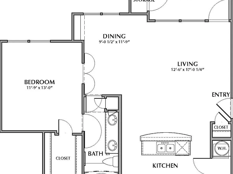 A1 floor plan Palms at Cinco Ranch