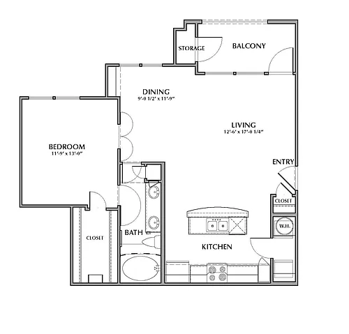 Floor plan A1