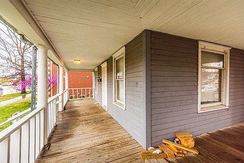 Wrap around front porch