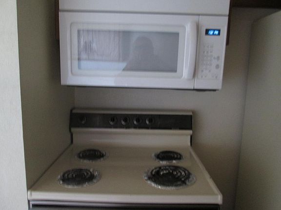 Stove with Microwave Hood