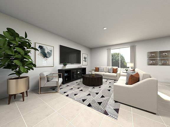 Living Space Rendering