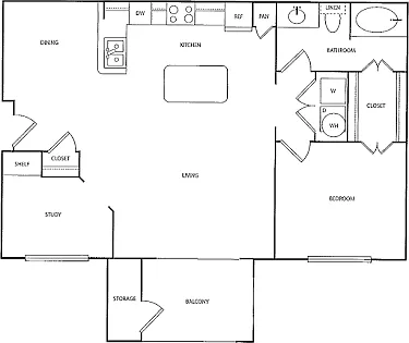 Floor plan Parado