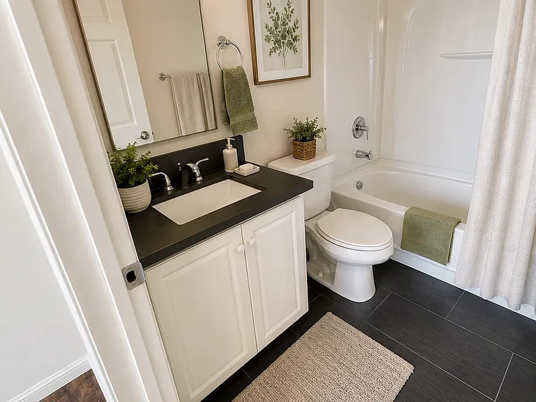 master bathroom