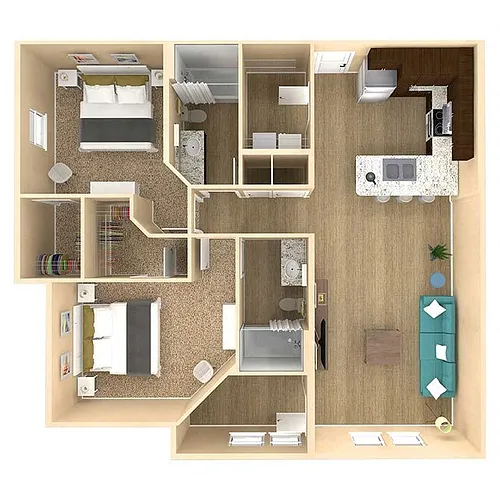 Floor plan Oasis