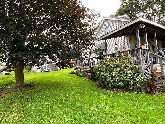 East side Wraparound porch