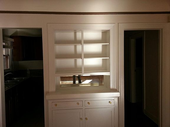 Built in hutch