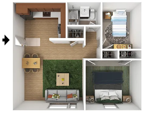 Floor plan Bower