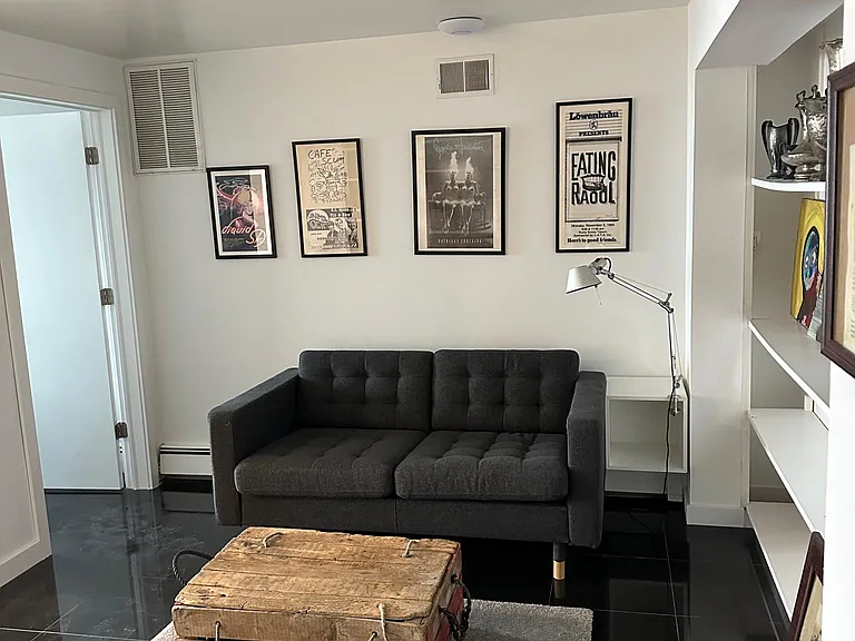 Lower level lounge area