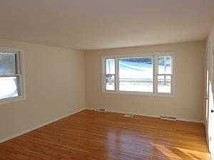 living room with hardwood floors