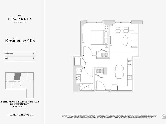 2nd image of 282 W 132nd St #403