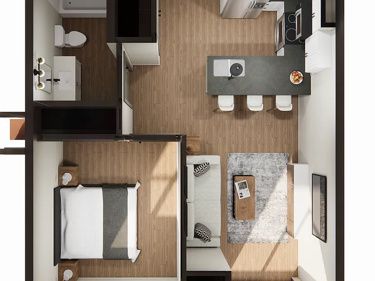 1_BEDROOM_VIEW_4 1_BEDROOM_VIEW_4