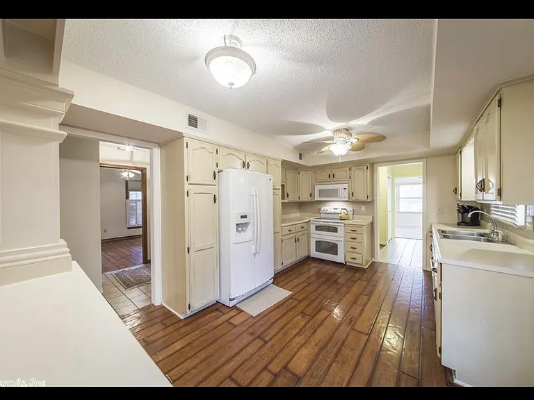 Kitchen view from dining room