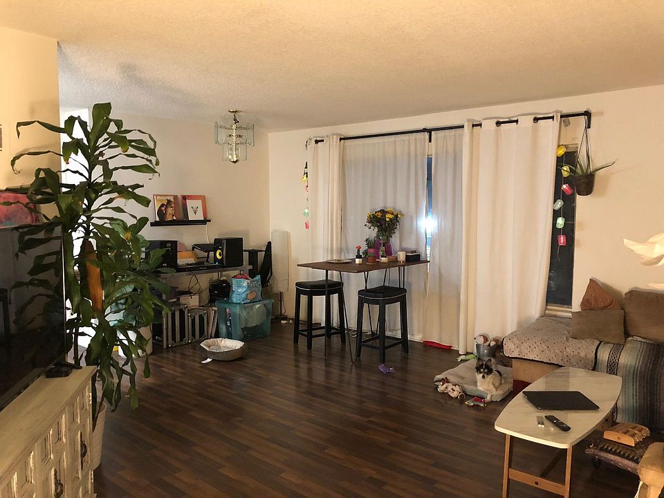 View from front door, living room