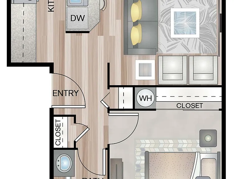 585 square feet 585 square feet